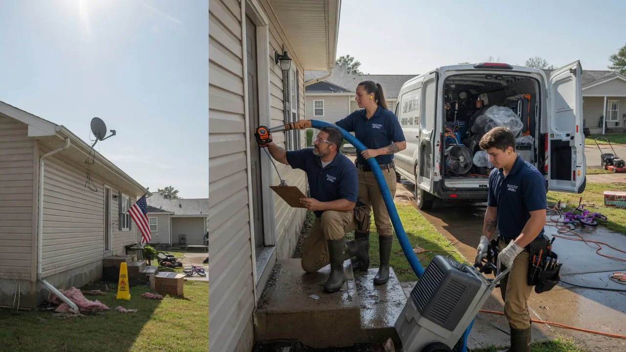 Ceiling Water Damage Restoration in Saint Gabriel, LA near me