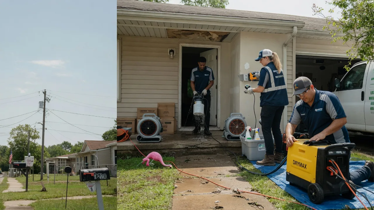 Storm Damage Water Removal in Saint Gabriel, LA near me